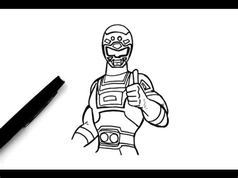 Comment dessiner un Power Ranger